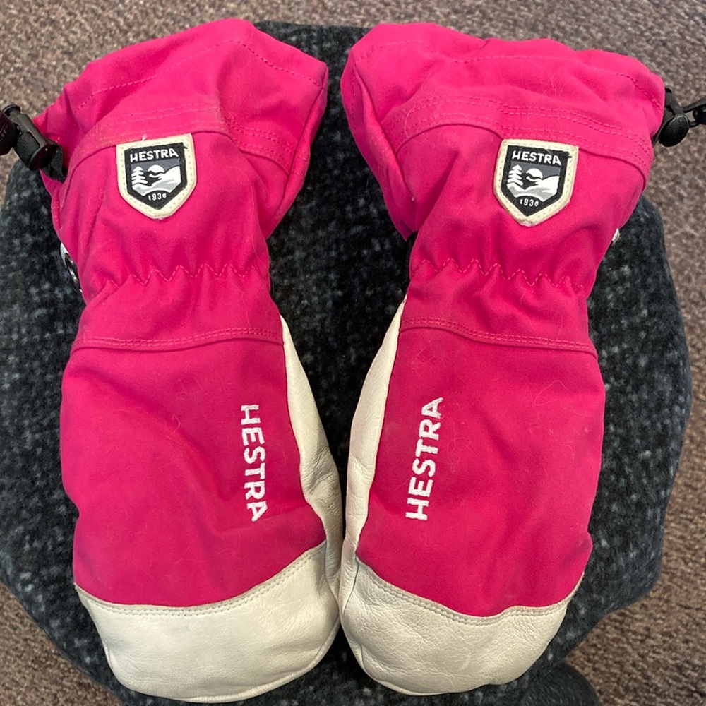 Hestra Youth Girls Ski Gloves Size 6